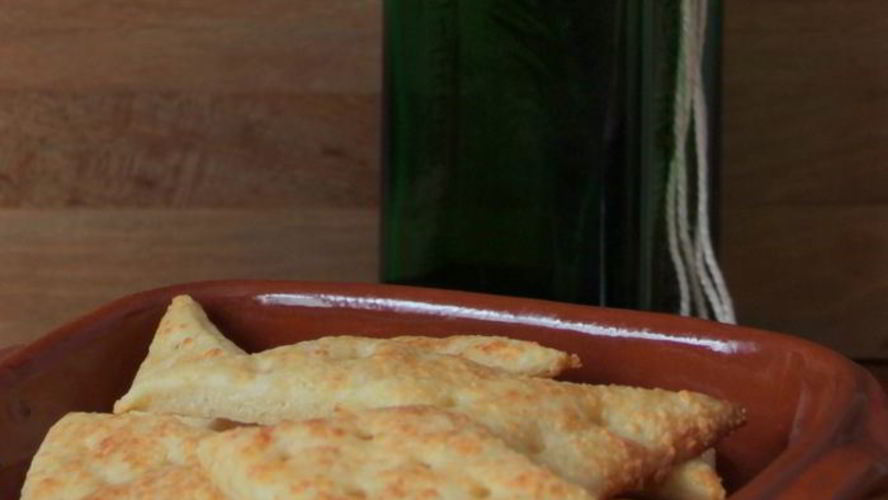 Рецепт сырные крекеры