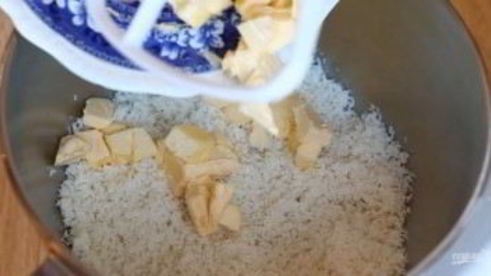 творожное печенье розочки