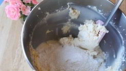 творожное печенье розочки