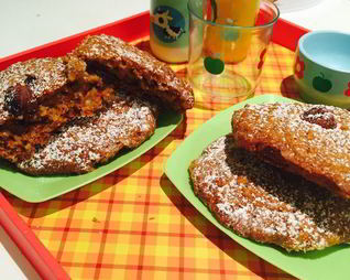 Вкуснейшее овсяно-банановые печенье