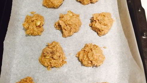 вкуснейшее овсяно-банановые печенье