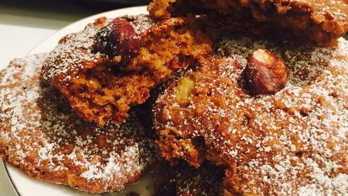 вкуснейшее овсяно-банановые печенье