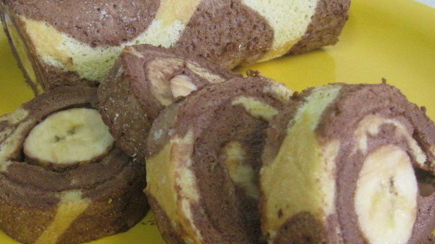 Рецепт пестрый рулет