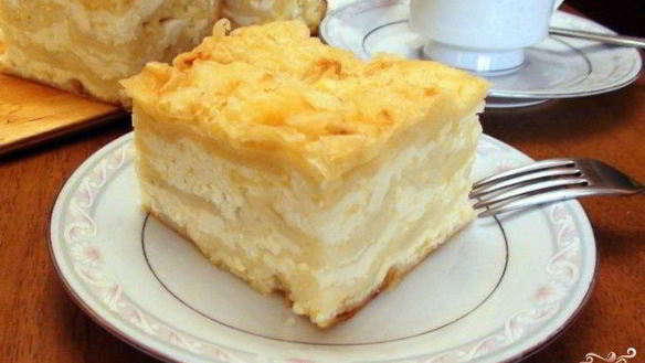 Рецепт Ачма с сыром и творогом