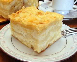 Ачма с сыром и творогом