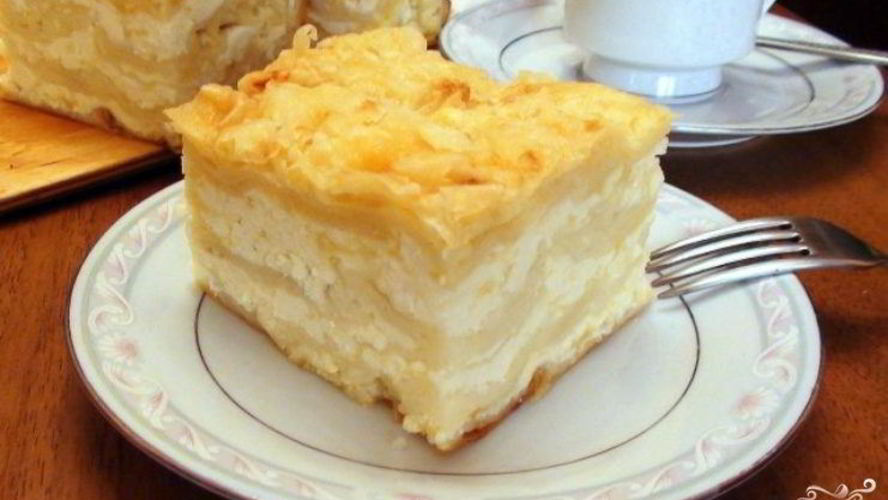 Рецепт ачма с сыром и творогом