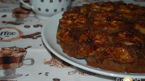 апельсиново-кофейный пирог утренний