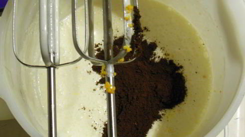 апельсиново-кофейный пирог утренний