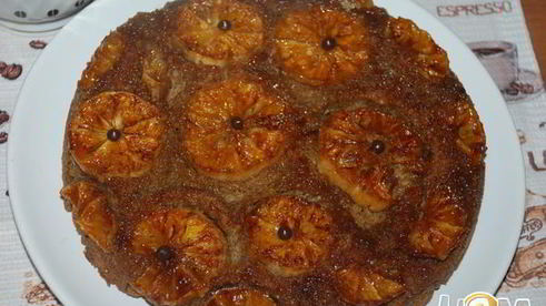 апельсиново-кофейный пирог утренний