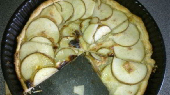 Рецепт Быстрый грушевый пирог