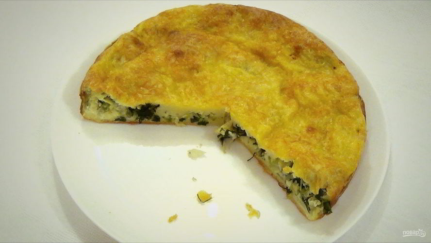 Рецепт быстрый наливной пирог с капустой