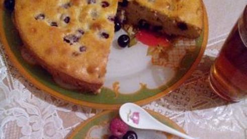 быстрый пирог вишневое удовольствие