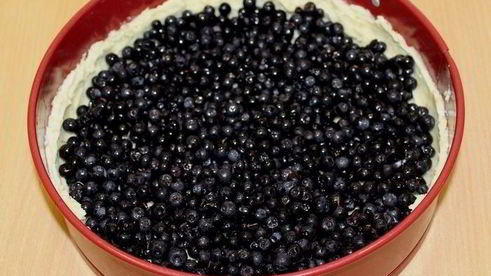 черничный пирог