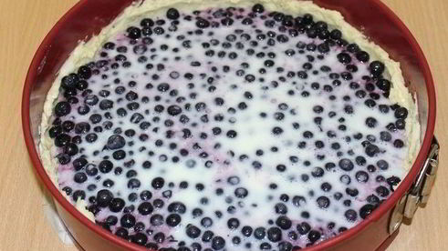 черничный пирог