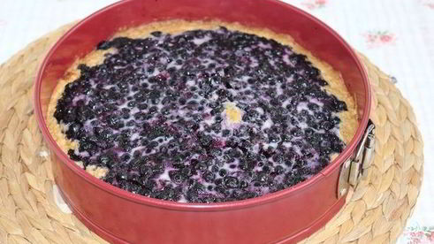 черничный пирог