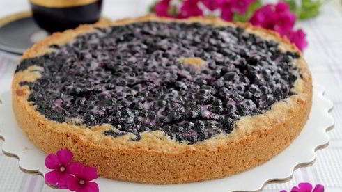 черничный пирог