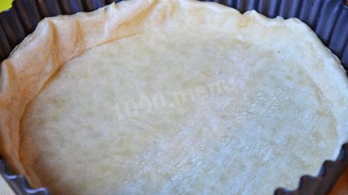 французский киш с лососем и сыром