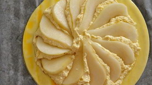 грушевый пирог с франжипаном