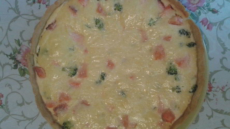 Рецепт лоранский пирог с семгой и брокколи