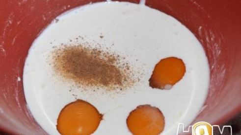 лотарингский пирог с курицей, пореем и беконом