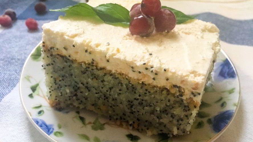 Рецепт маковый пирог