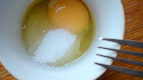 манный пирог на простокваше с абрикосами