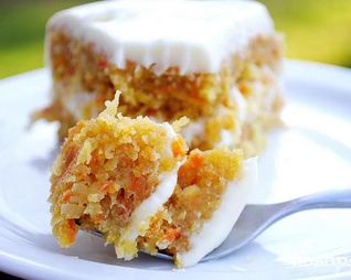 Морковно-кокосовый пирог