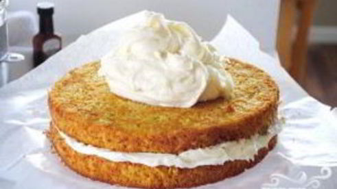 морковно-кокосовый пирог