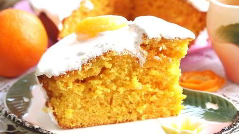 морковно-мандариновый пирог
