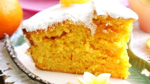 морковно-мандариновый пирог