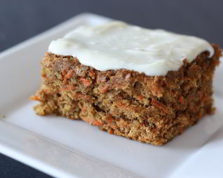 Морковный пирог без муки