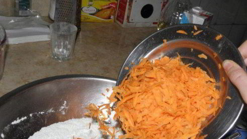 морковный пирог с имбирем