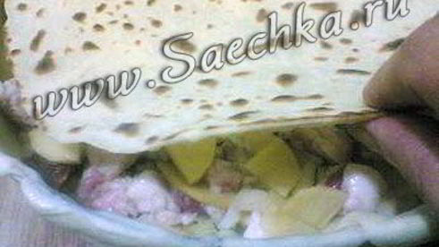 национальный лезгинский пирог