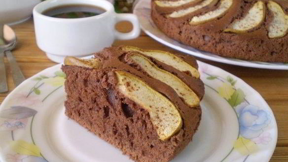 Рецепт Открытый пирог с грушами