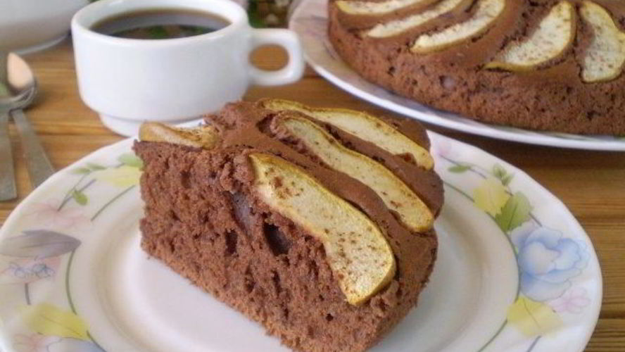 Рецепт открытый пирог с грушами