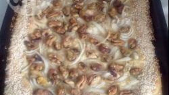 Рецепт Открытый пирог с мидиями