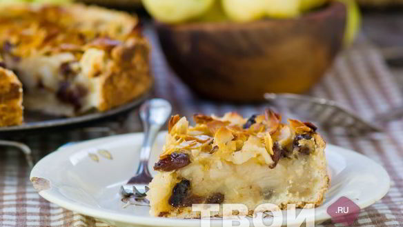 Рецепт Песочный пирог с яблоками