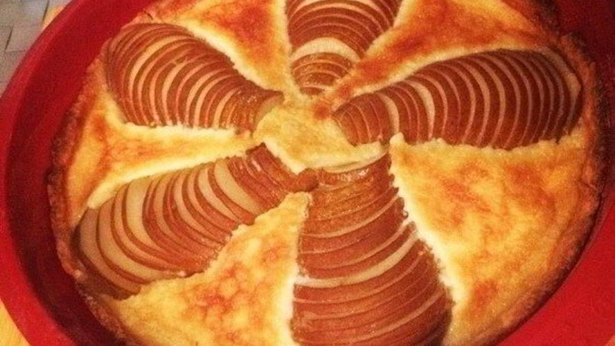 Рецепт пирог грушевый со сливками