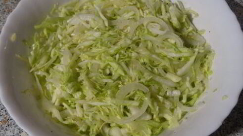 пирог капустный ленивец