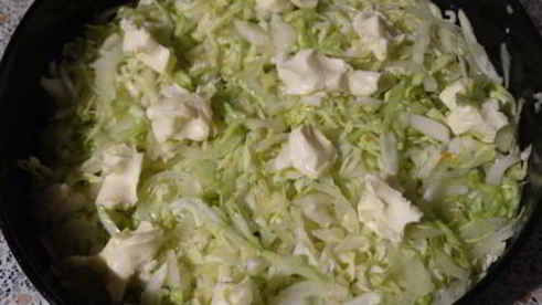 пирог капустный ленивец