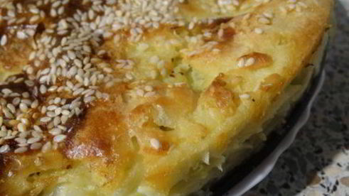 пирог капустный ленивец