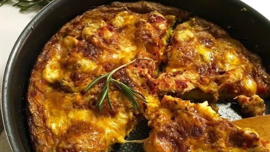 Рецепт пирог на овощном тесте