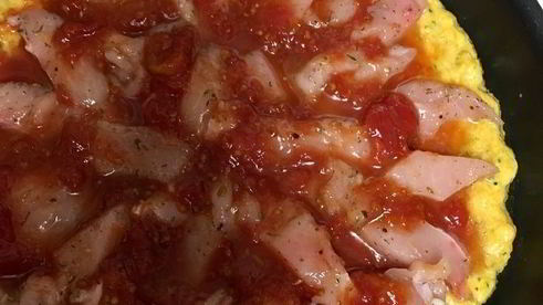 пирог на овощном тесте