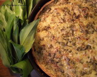 Пирог с черемшой