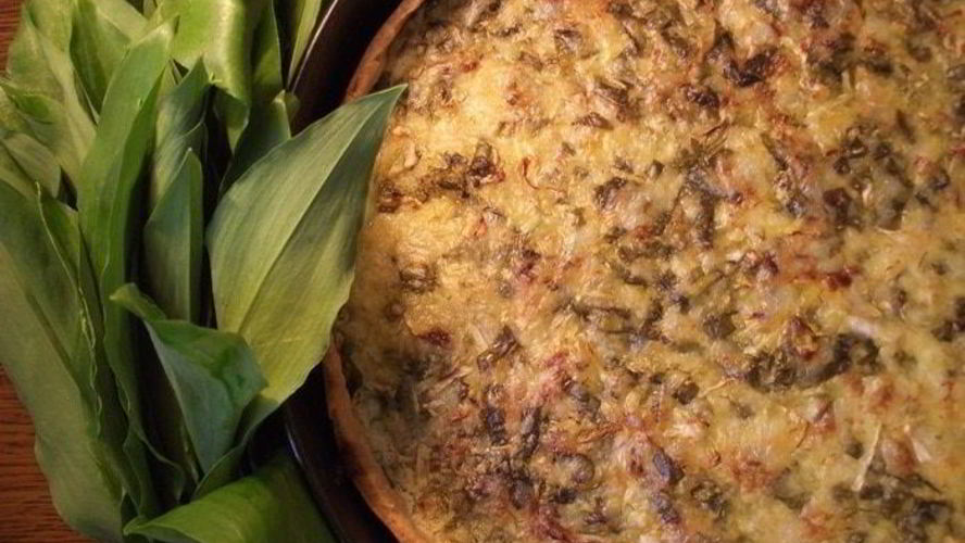 Рецепт пирог с черемшой