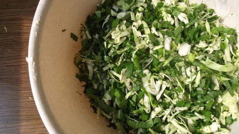 пирог с черемшой