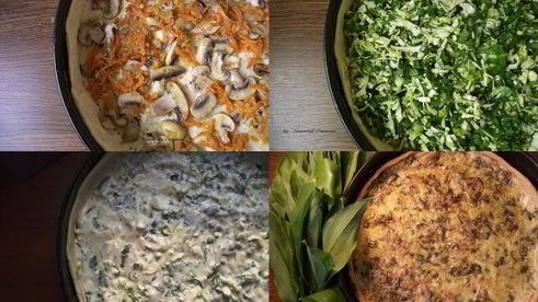 пирог с черемшой