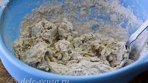 пирог с черникой на кефире