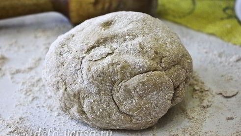 пирог с черникой на кефире