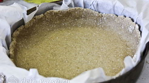 пирог с черникой на кефире